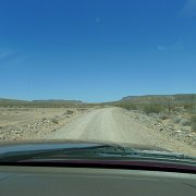 On the way to an abandoned onyx mine. Cestou k opuštěnémy onyxovému lomu El Marmol : Baja2011